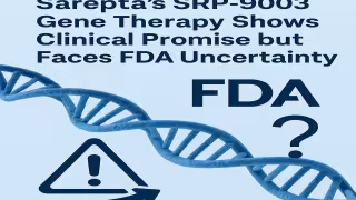 Sarepta’s SRP-9003 Gene Therapy Shows Clinical Promise but Faces FDA Uncertainty