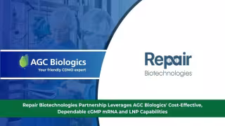 AGC Biologics and Repair Biotechnologies Join Forces on mRNA Therapy Targeting Atherosclerotic Cardiovascular Disease