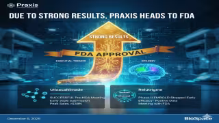 Praxis Scores Phase II Win in Rare Epilepsies as Ulixacaltamide Tracks Toward 2026 FDA Filing
