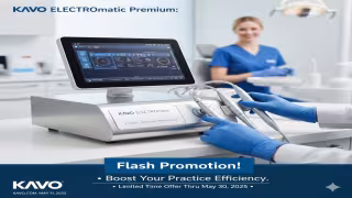 KaVo Launches Limited-Time Promotion on ELECTROmatic Premium Motor System to Boost Dental Practice Efficiency