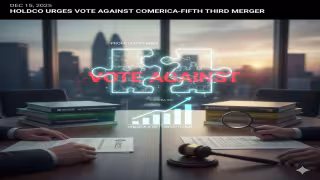 HoldCo Urges Comerica Shareholders to Vote Against Fifth Third Deal, Citing Process Flaws, Valuation, and Litigation