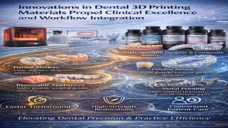 Innovations in Dental 3D Printing Materials Propel Clinical Excellence and Workflow Integration