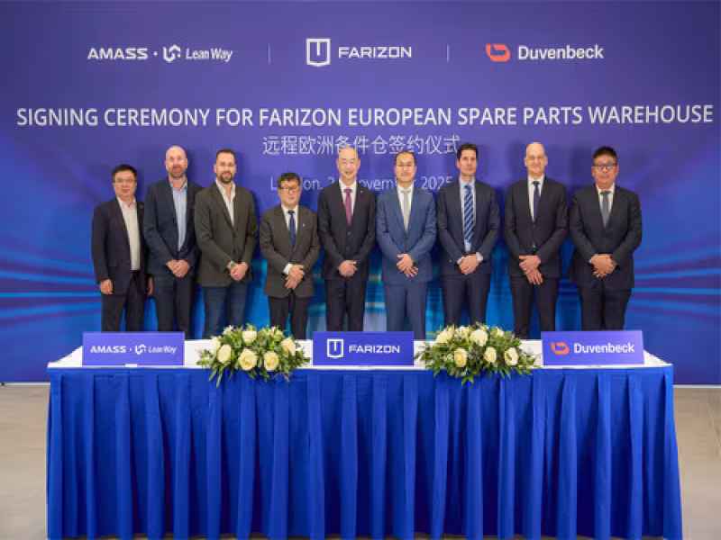 Farizon’s New European Spare Parts Hub Targets Faster Service and Greener Logistics