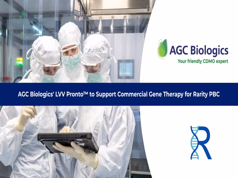 AGC Biologics and Rarity PBC Join Forces to Industrialize Gene Therapy for “Bubble Baby” ADA-SCID