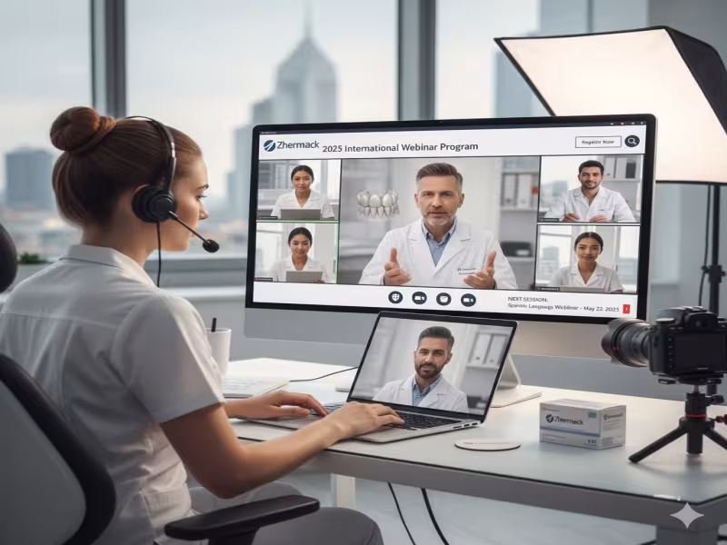 Zhermack Launches 2025 Global Webinar Program to Elevate Dental Education