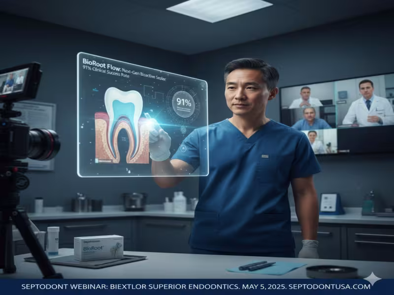 BioRoot Flow Webinar Highlights Next-Gen Endodontic Advancements for Improved Clinical Outcomes