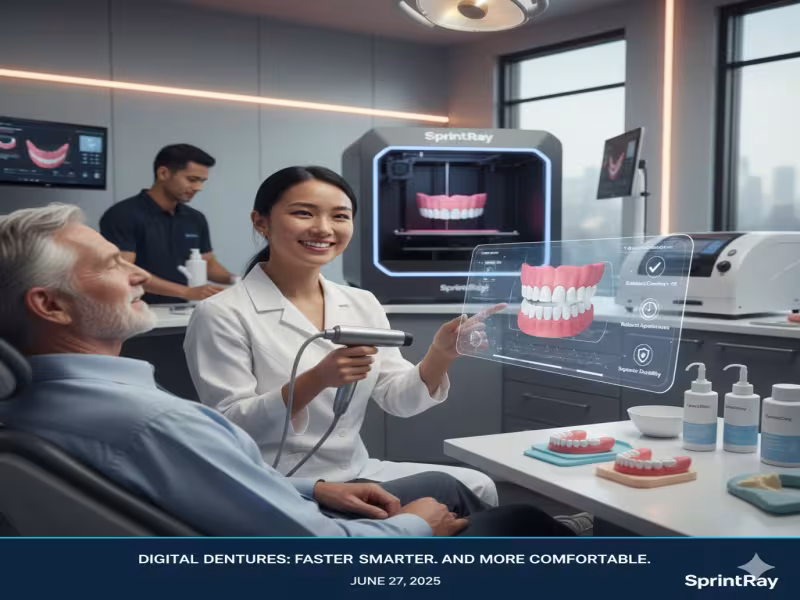 Digital Dentures Redefine Prosthetic Dentistry with Streamlined Workflows and Enhanced Patient Outcomes