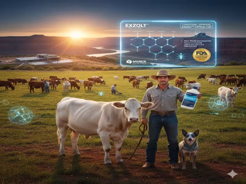 FDA Conditionally Approves Merck Animal Health’s EXZOLT CATTLE-CA1 to Address New World Screwworm Risk in U.S. Beef and Heifer Herds