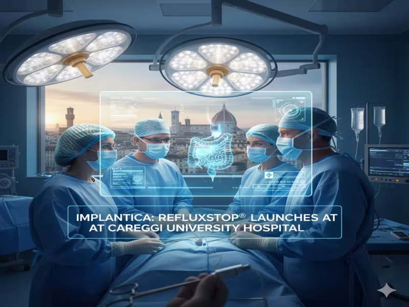 Implantica’s RefluxStop® Gains Momentum as Florence’s Careggi University Hospital Joins European Rollout