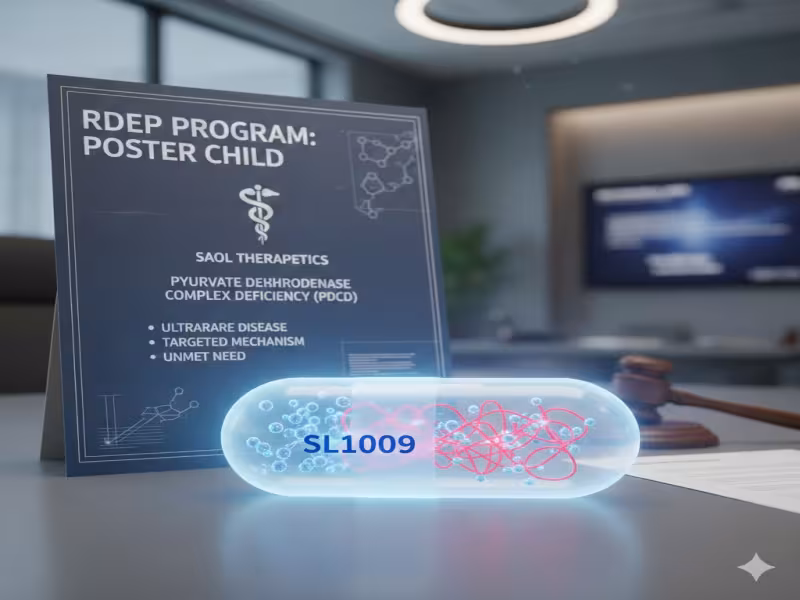 Saol Positions Ultrarare PDCD Therapy SL1009 as Test Case for FDA’s New Rare Disease Evidence Principles