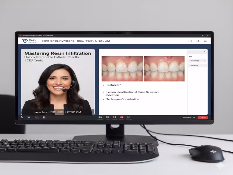 Mastering Resin Infiltration: Icon CE Webinar to Unlock Predictable Esthetic Results for Dental Professionals
