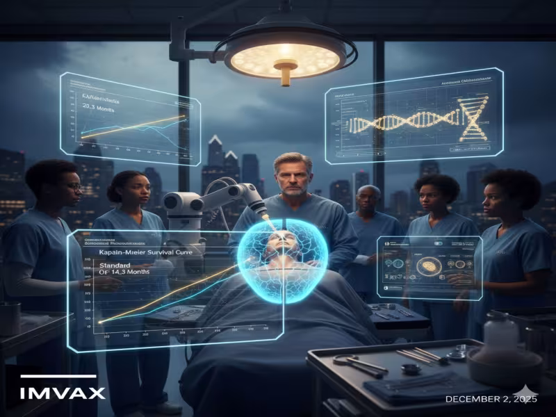 Imvax Seeks FDA Path for IGV-001 After 6-Month Survival Gain in Glioblastoma