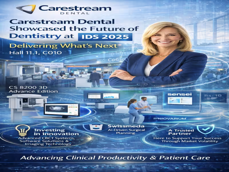 Carestream Dental Showcased the Future of Dentistry at IDS 2025