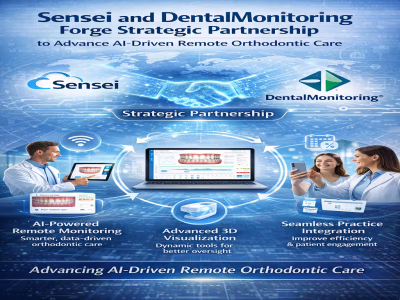 Sensei and DentalMonitoring Forge Strategic Partnership to Advance AI-Driven Remote Orthodontic Care