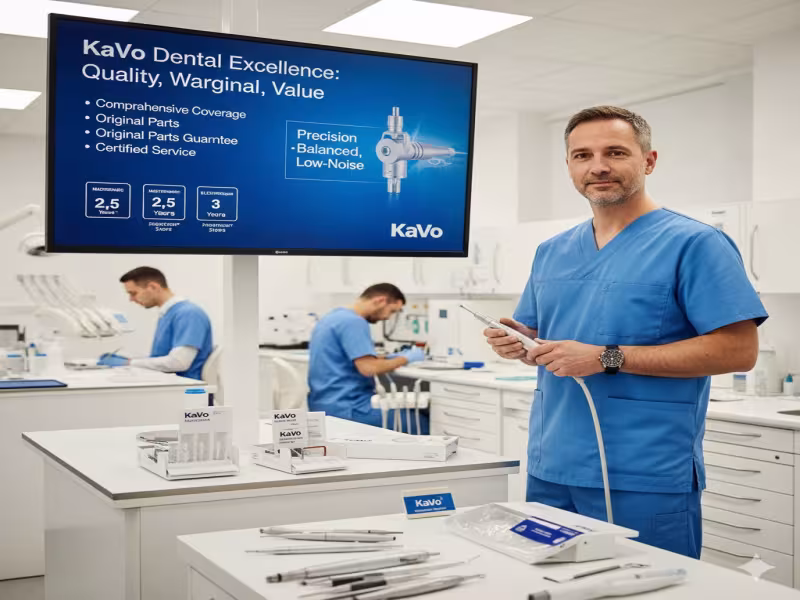 KaVo Reinforces Commitment to Quality with Robust Warranty Coverage and Original Parts