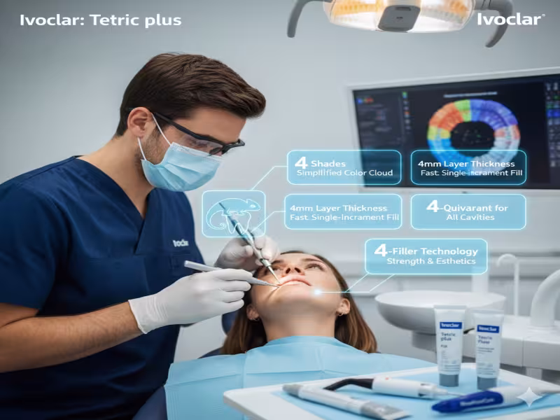 Count on Tetric plus: Ivoclar’s Latest Composite Innovation Simplifies Direct Restorative Dentistry